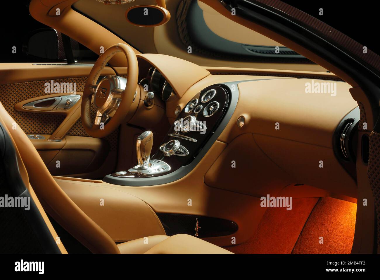 Sports car special model Rembrandt Bugatti from the series Les Legendes de Bugatti. The model