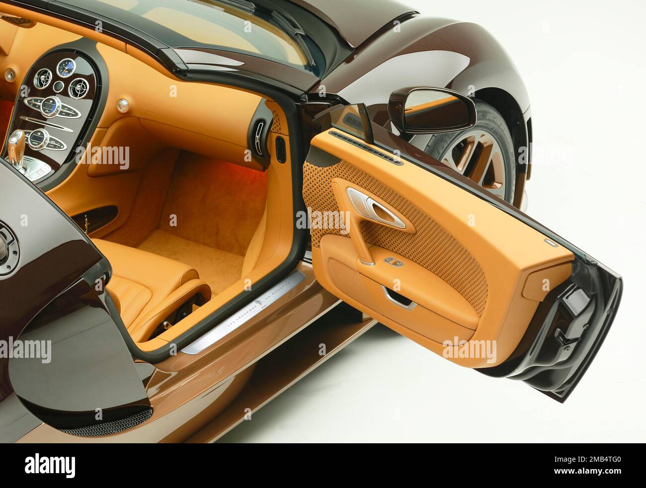 Sports car special model Rembrandt Bugatti from the series Les Legendes de Bugatti. The model