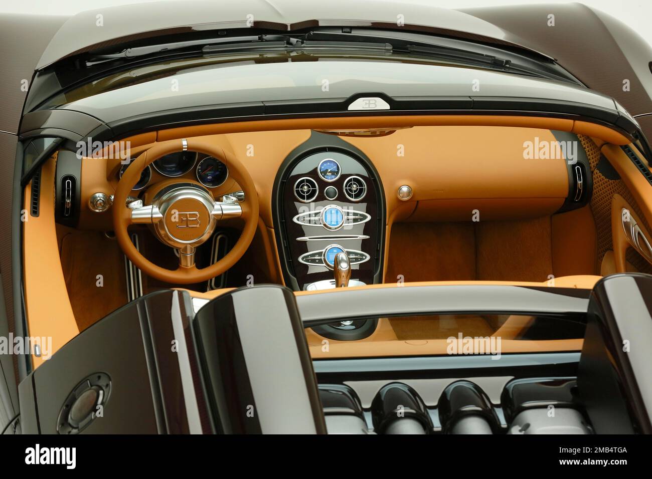 Sports car special model Rembrandt Bugatti from the series Les Legendes de Bugatti. The model