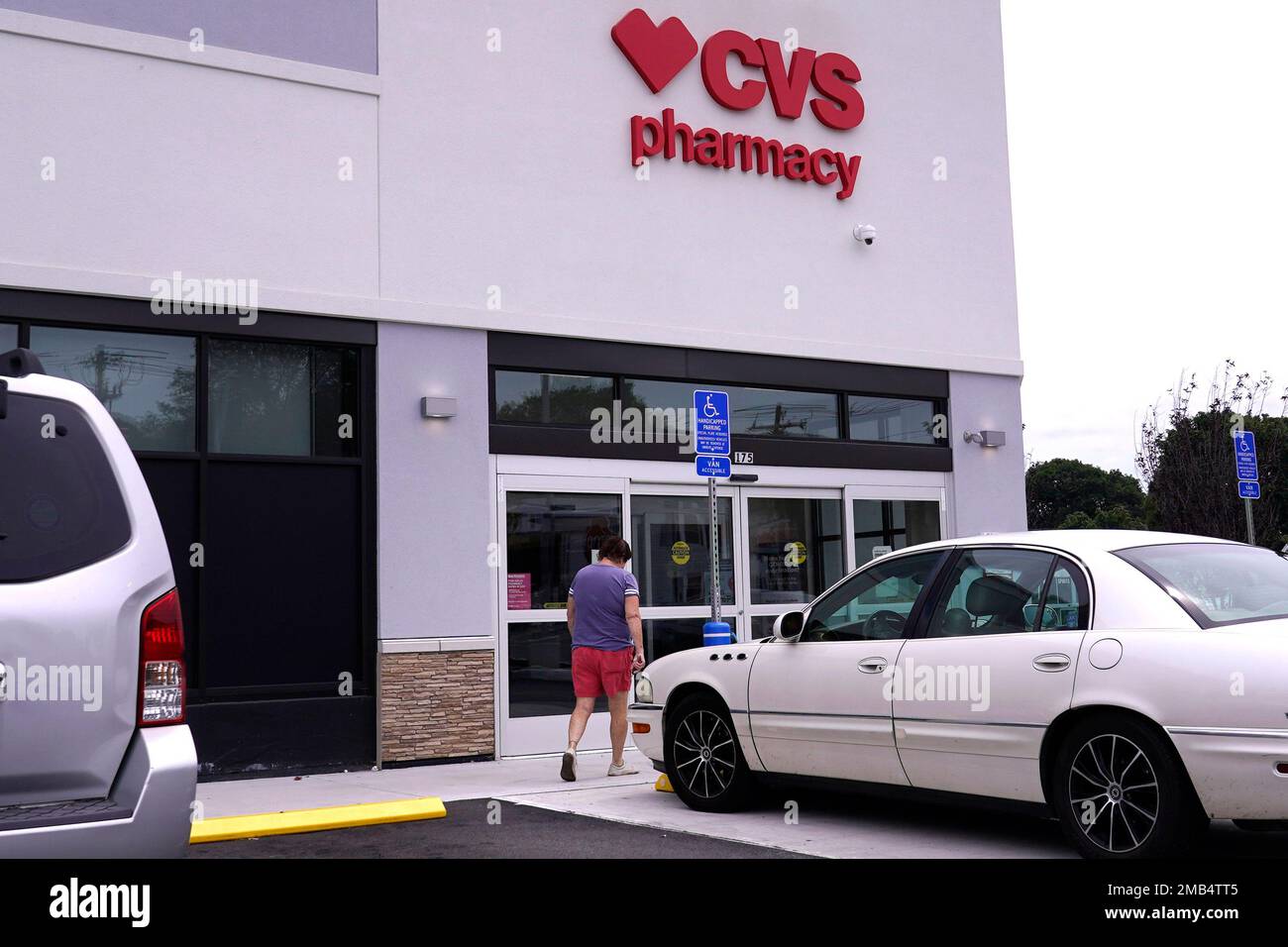 File a customer walks into a cvs pharmacy store tuesday aug 3