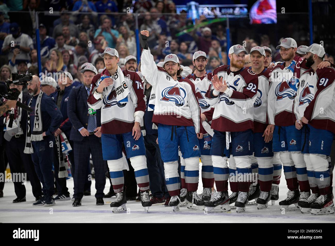 Colorado Avalanche - If you're a fan of singing along to All the