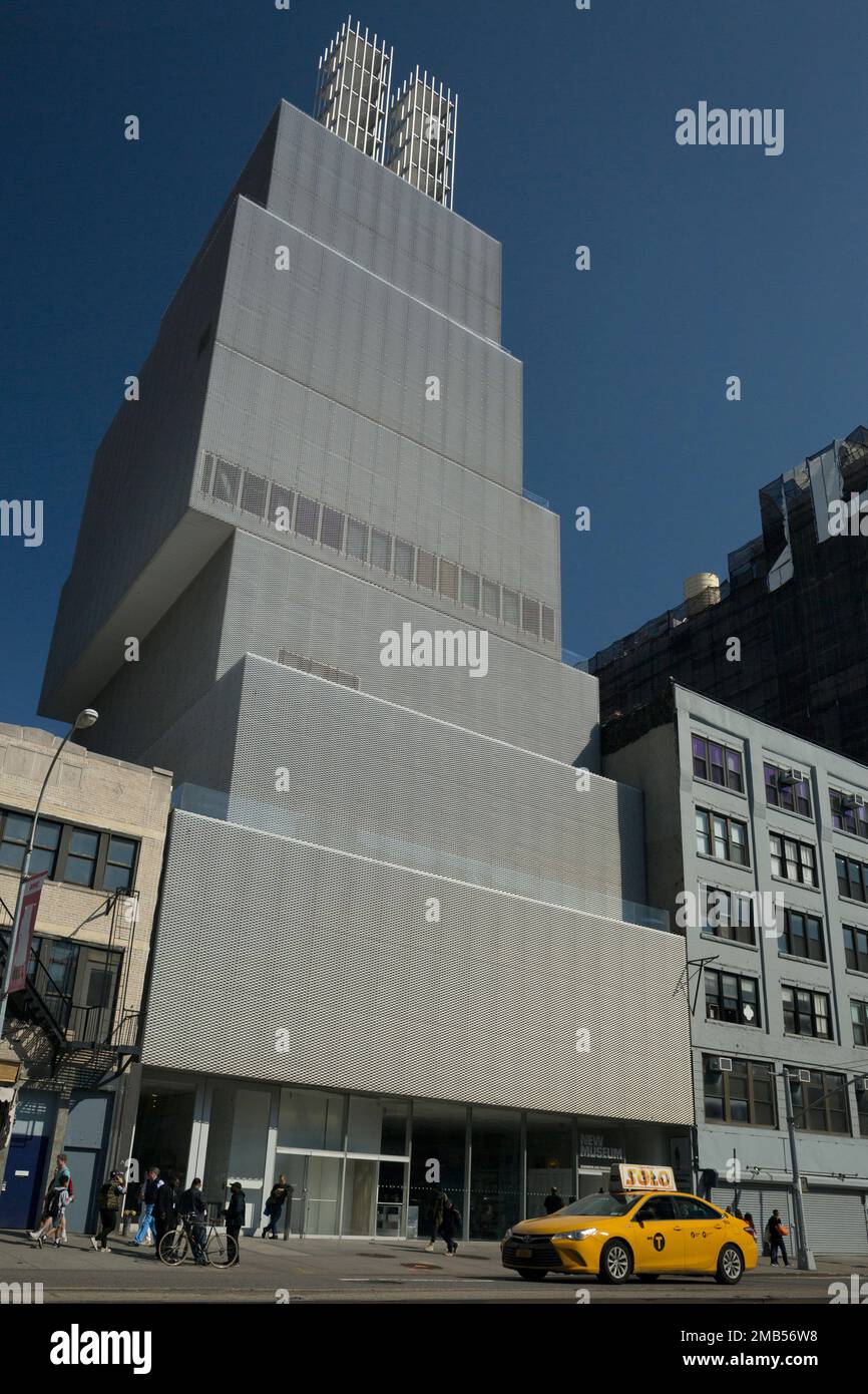 New Museum of Contemporary Art, Bowery, New York Stock Photo Alamy