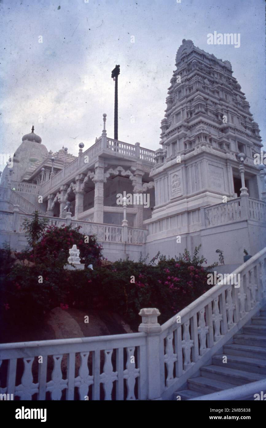 Birla Mandir is a Hindu temple, built on a 280 feet high hillock called