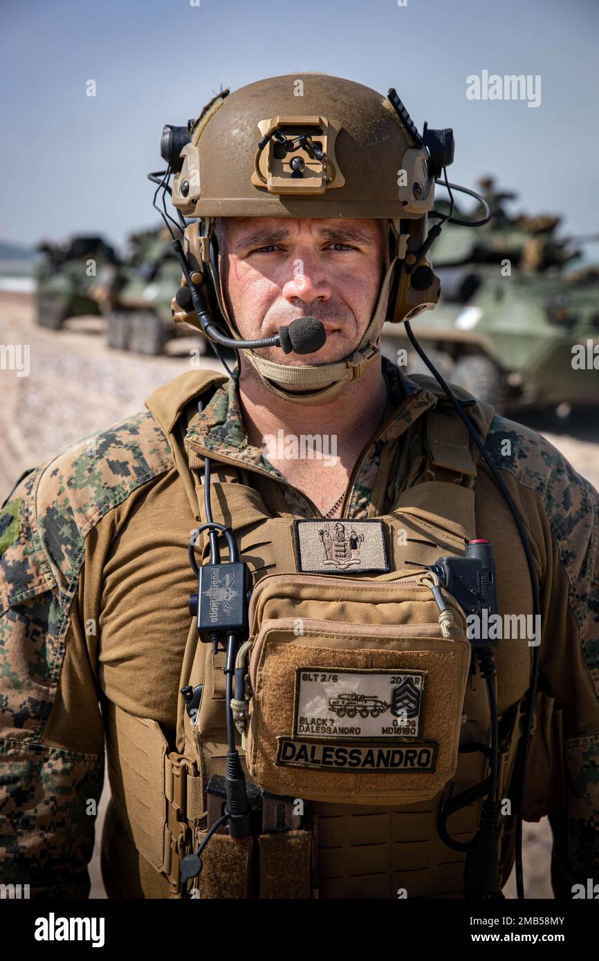 U.S. Marine Corps Gunnery Sgt. Matthew Dalessandro
