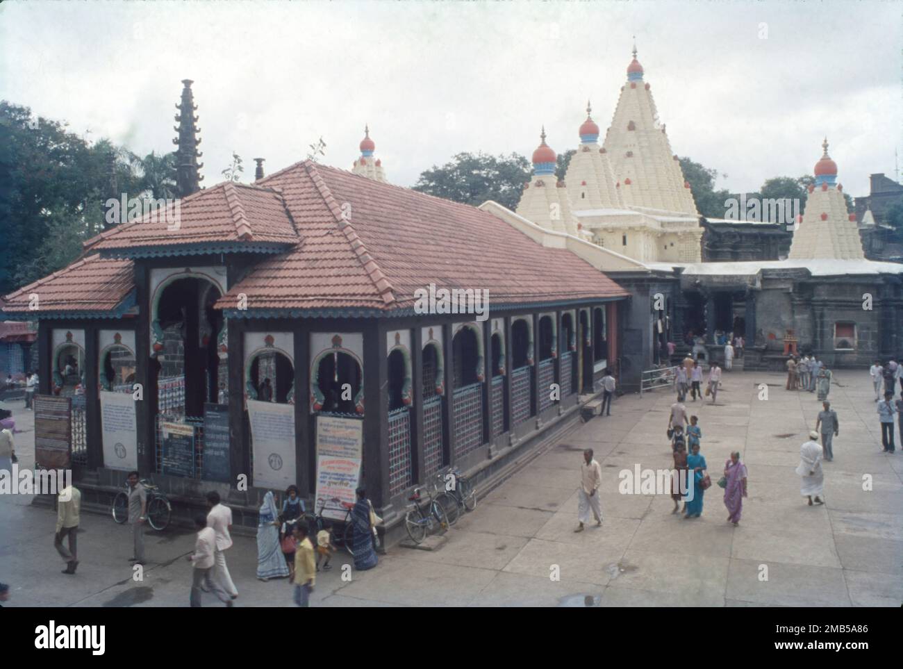 Mahalakshmi temple kolhapur hires stock photography