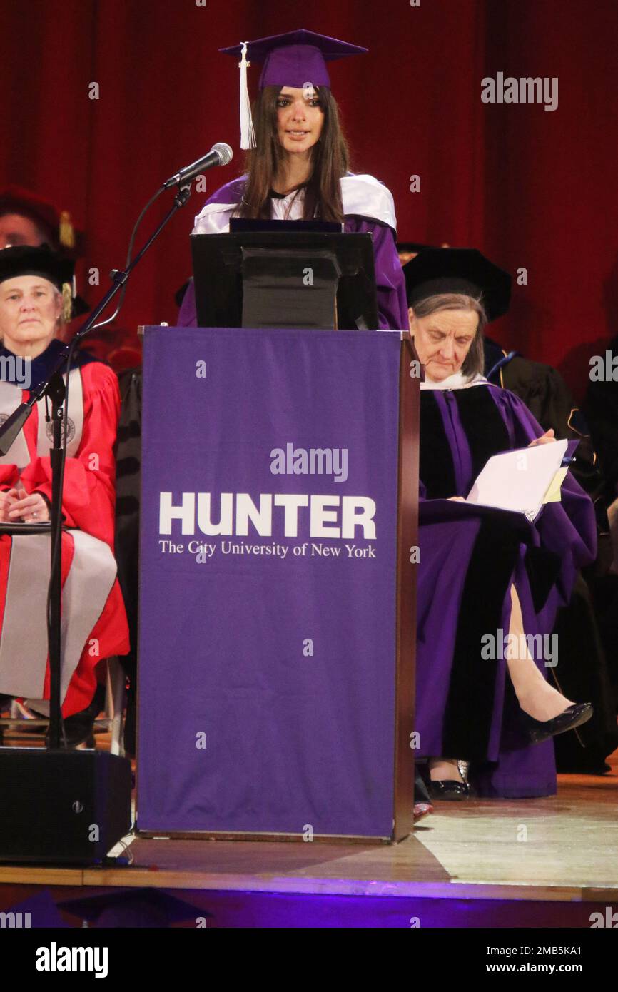 Hunter College Winter Commencement Address at Hunter College of the