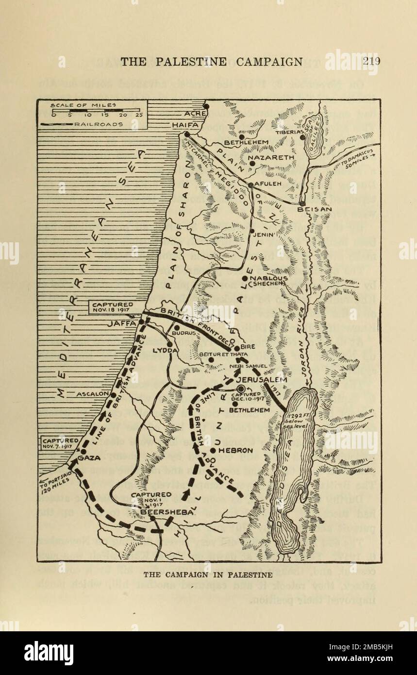 Palestine map 1920 hi-res stock photography and images - Alamy