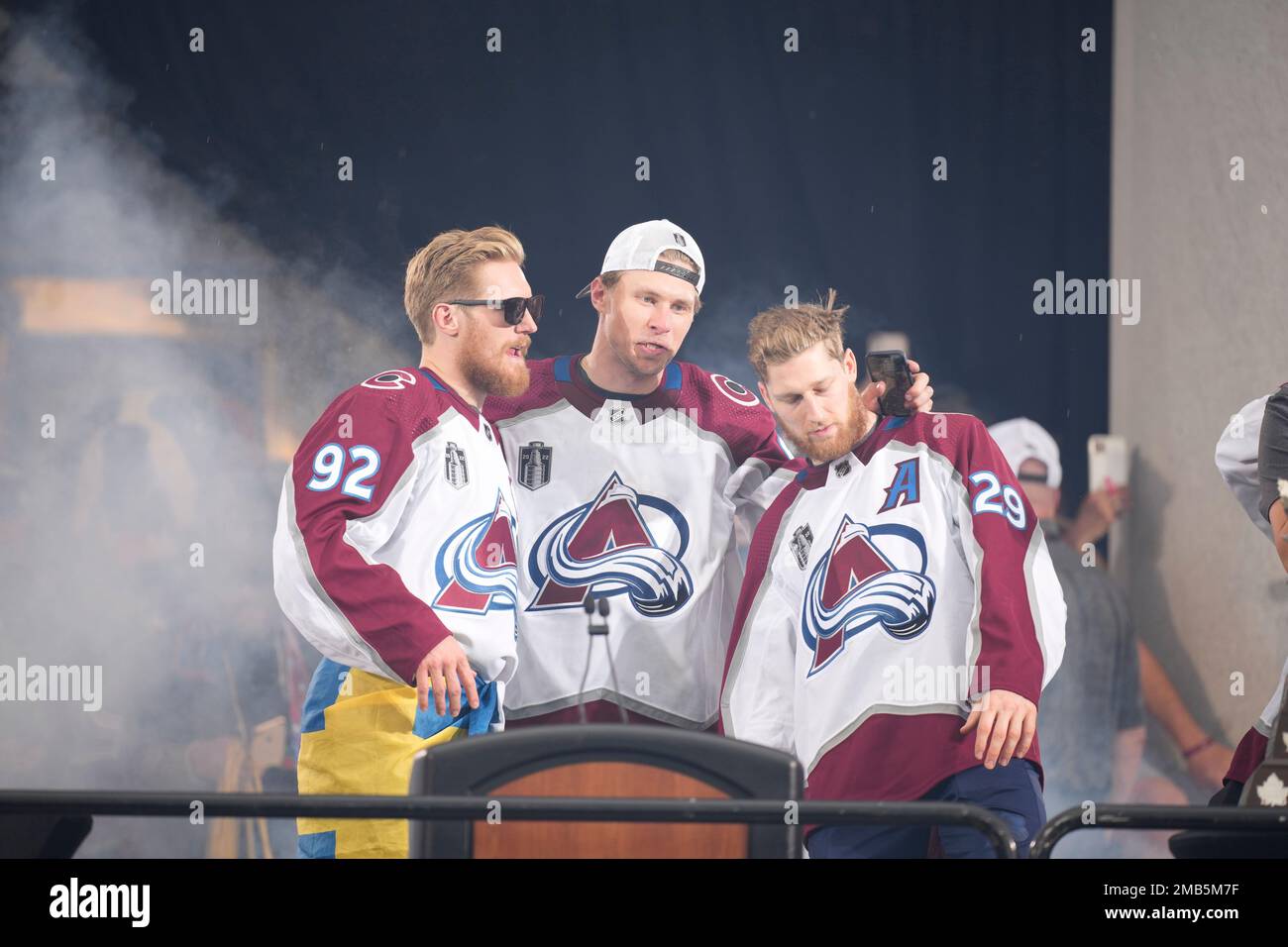 Colorado Avalanche Erik Johnson 6 Home 2022 Stanley Cup Champions