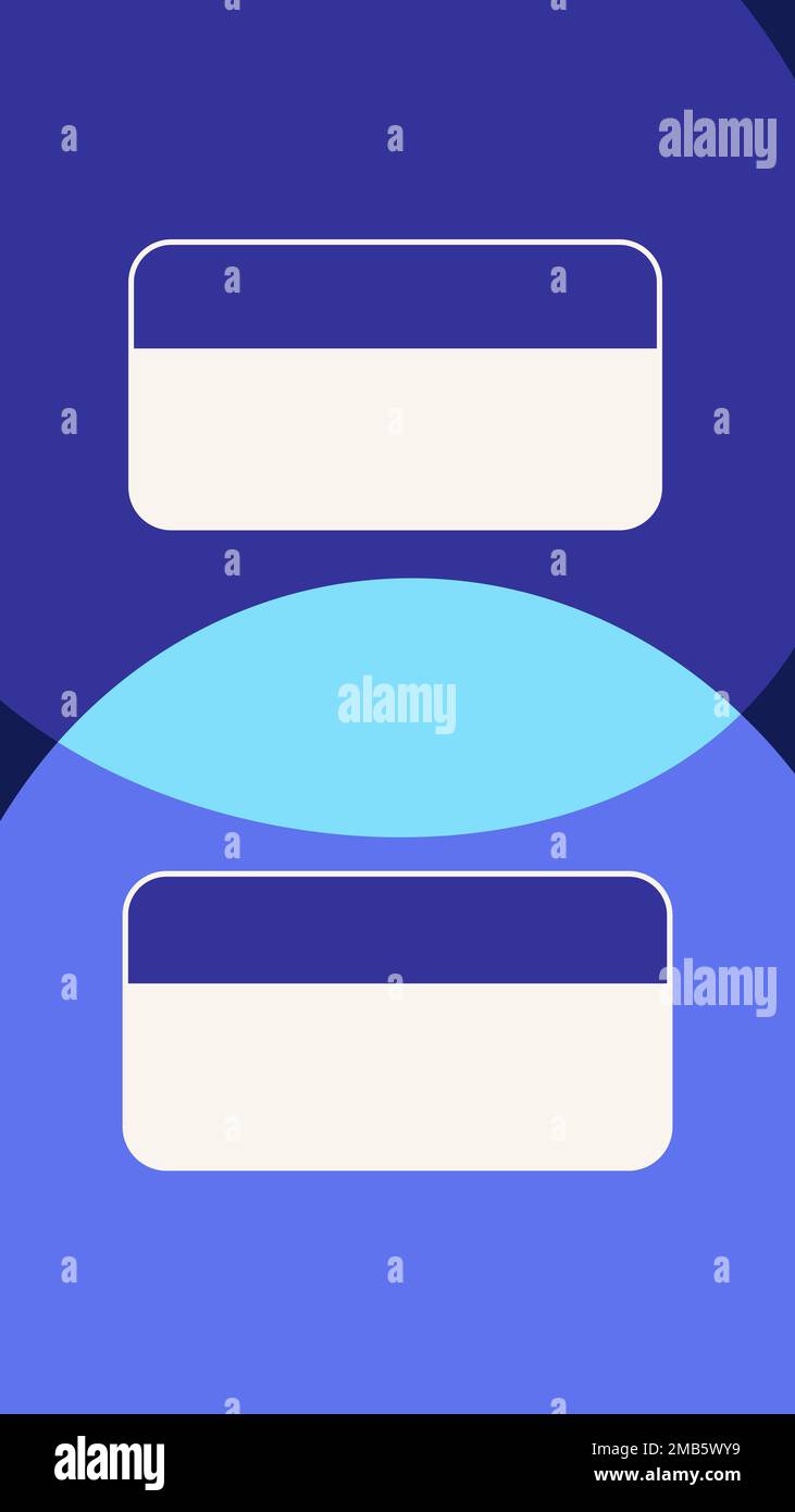 illustration design of poster with place to add text and information ...