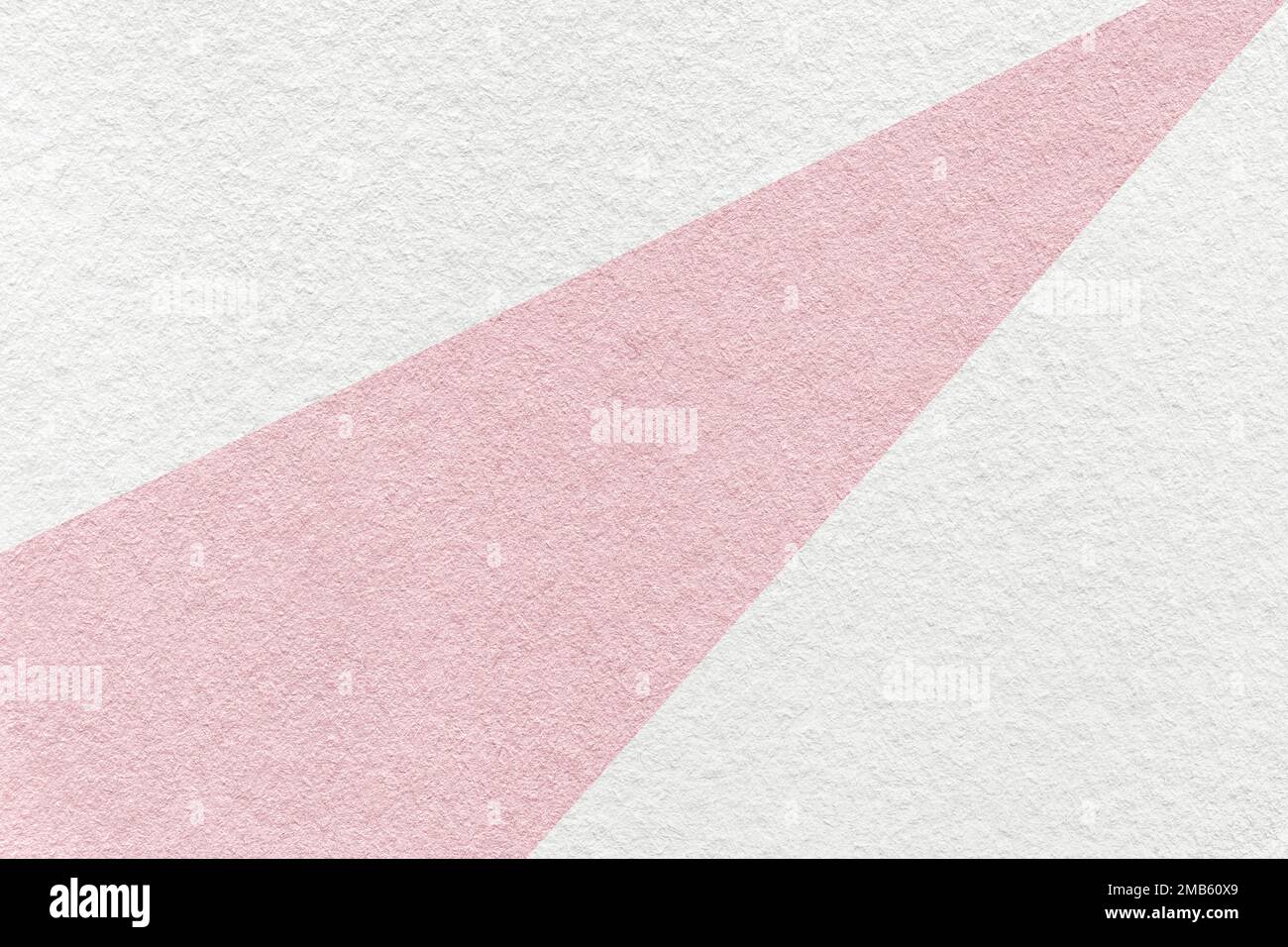Texture of old craft white and pink color paper background macro