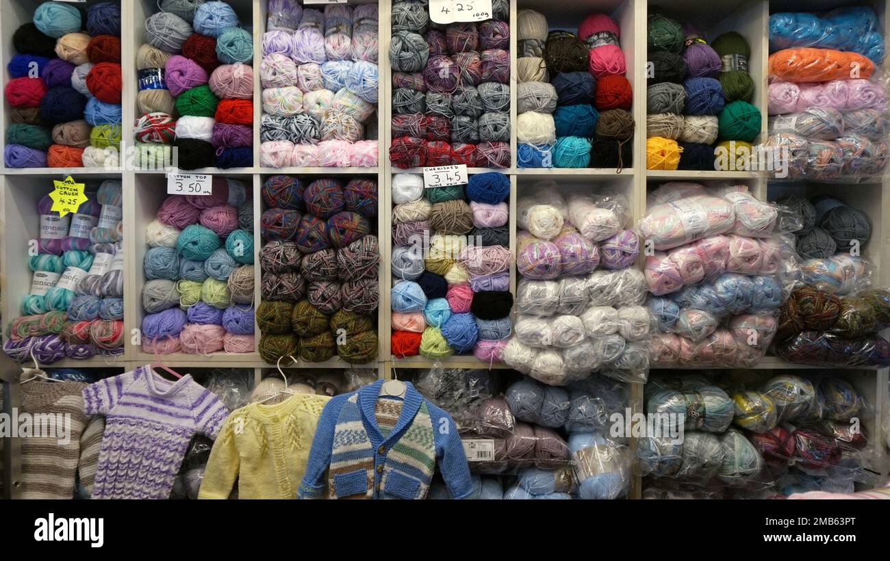 This fabulous wool shop in a Sheffield suburb is a reminder of high