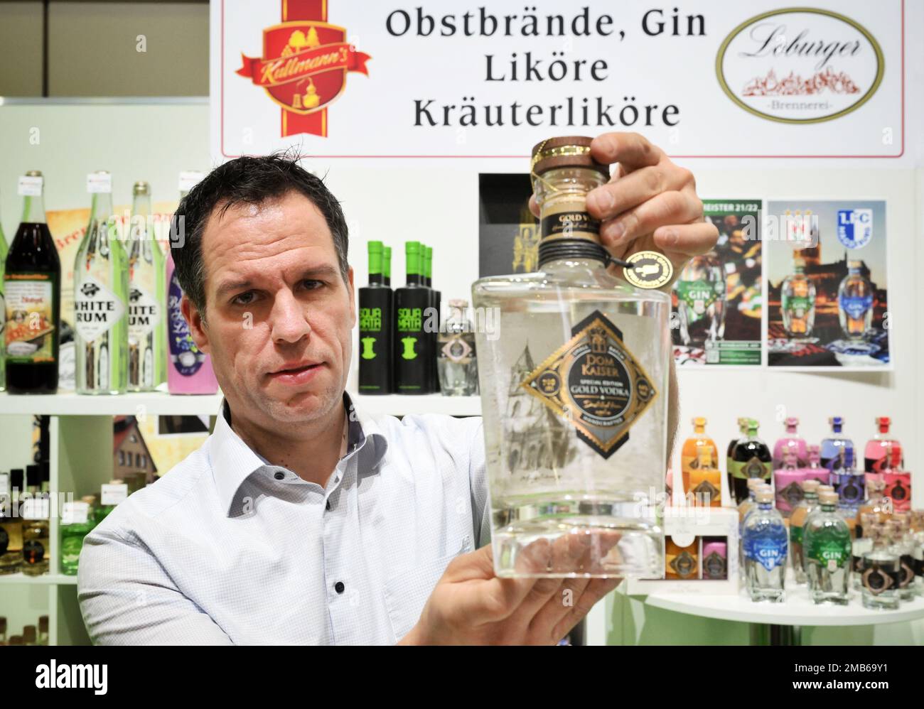 Berlin, Germany. 20th Jan, 2023. Stefan Wallwitz from the KiekinPotz