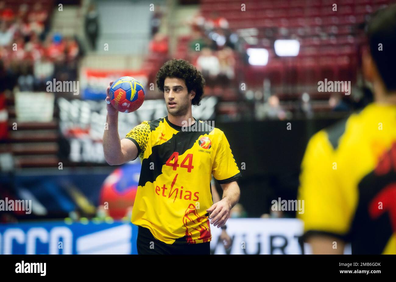 Malmo, Sweden. 19th Jan, 2023. Jeroen De Beule (44) of Belgium seen