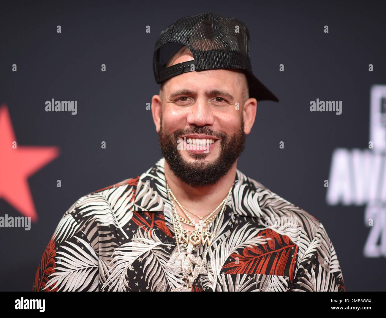 DJ Drama arrives at the BET Awards on Sunday, June 26, 2022, at the
