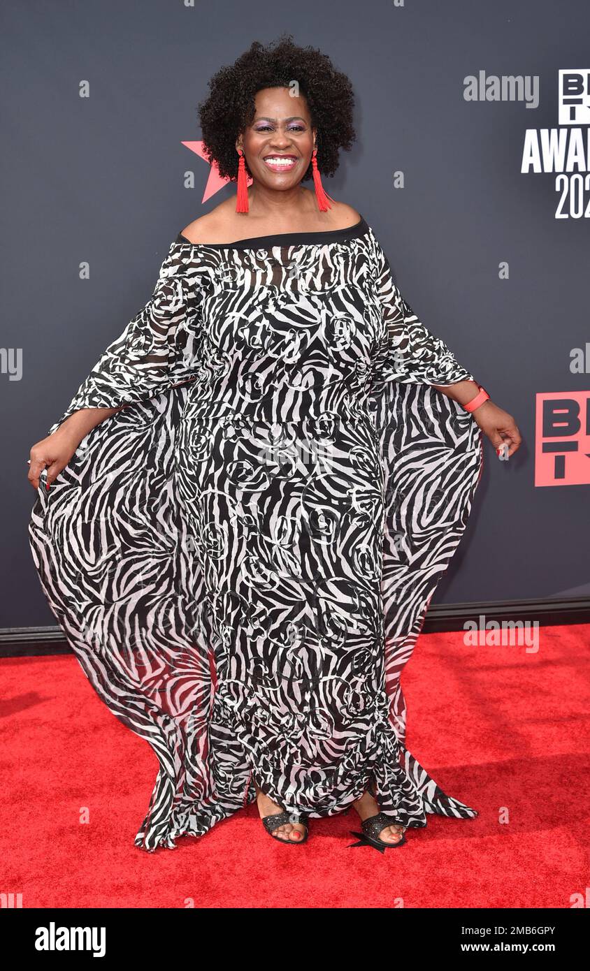 Chandra CurrelleyYoung arrives at the BET Awards on Sunday, June 26