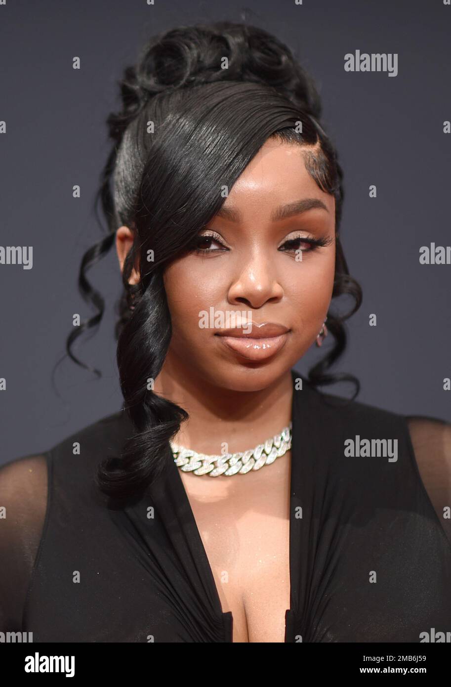 Light Skin Keisha arrives at the BET Awards on Sunday, June 26, 2022