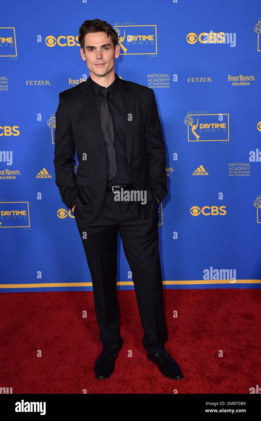 Mark Grossman arrives at the 49th annual Daytime Emmy Awards on Friday ...