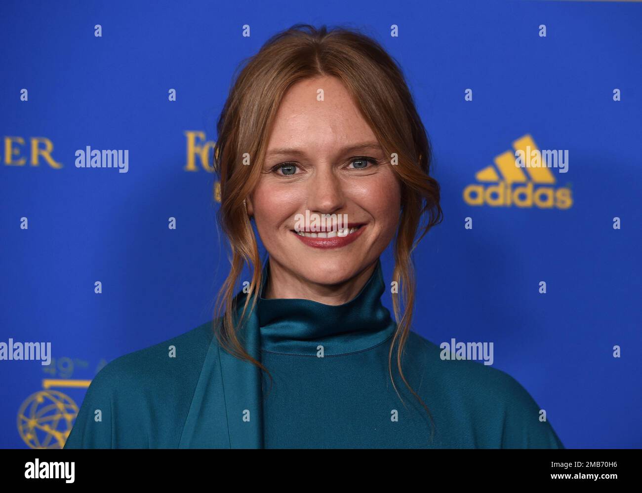 Marci Miller arrives at the 49th annual Daytime Emmy Awards on Friday