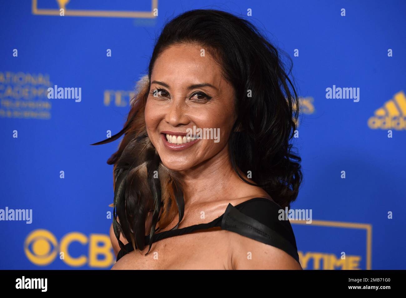 Naomi Matsuda arrives at the 49th annual Daytime Emmy Awards on Friday