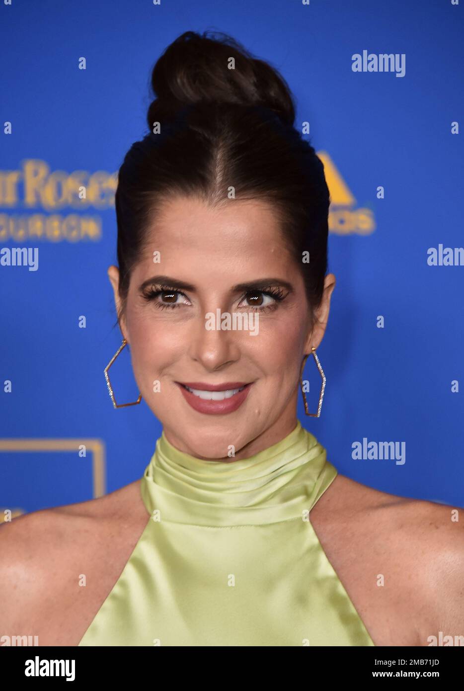 Kelly Monaco arrives at the 49th annual Daytime Emmy Awards on Friday
