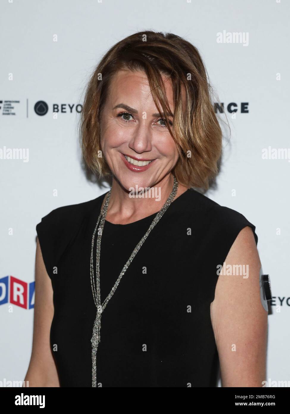 Director Lisa Hepner attends the premiere of "The Human Trial" at the