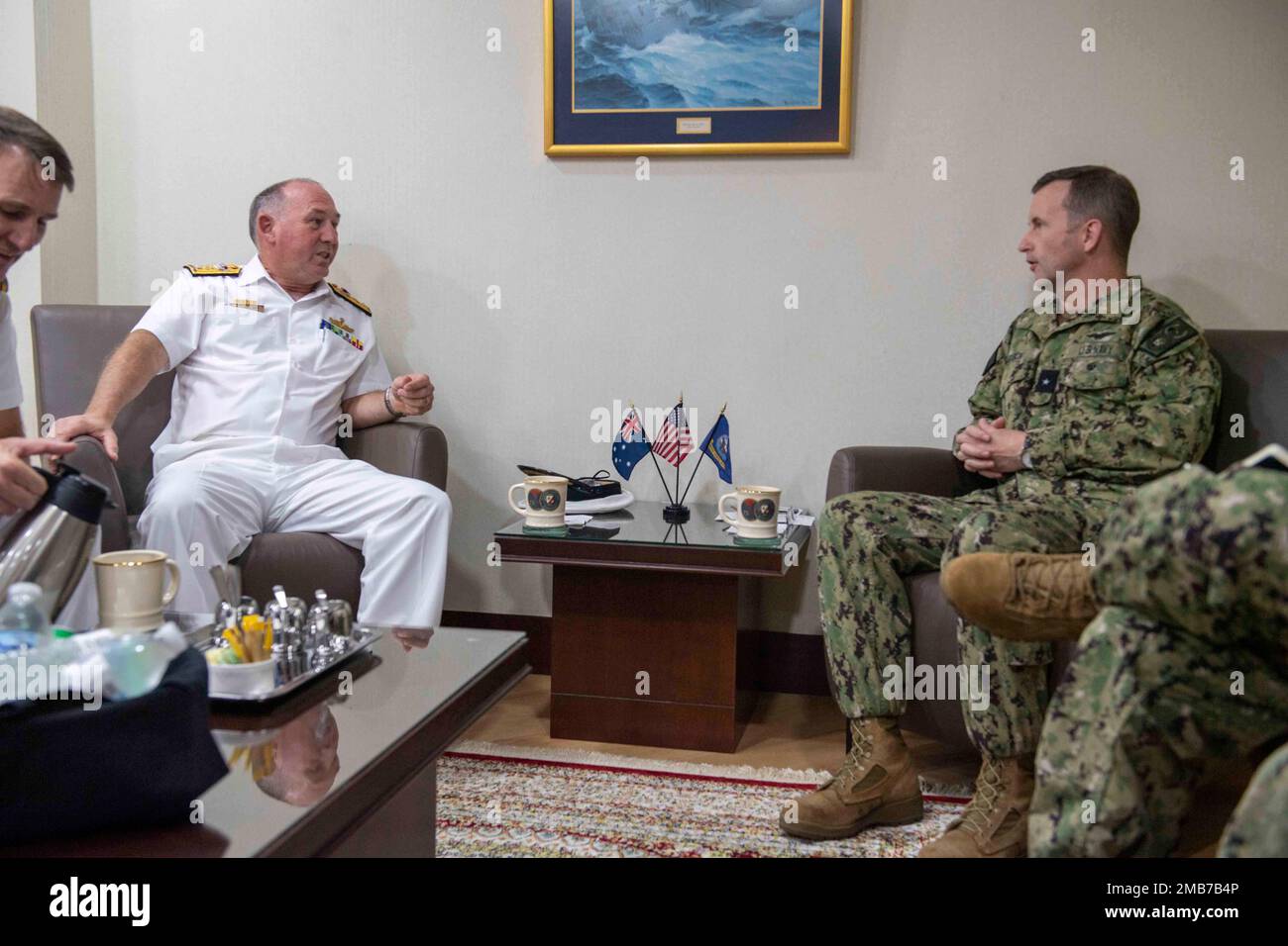 Ctf73 220613-N-JC800-0012 SINGAPORE (Jun. 13, 2022) (From left) Royal ...