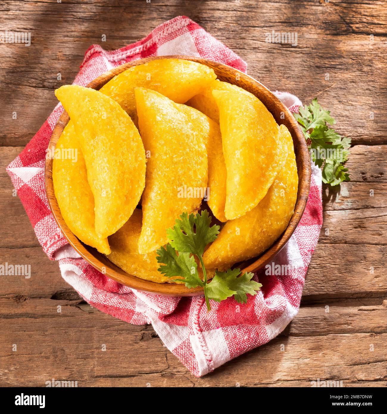 Colombian fried empanadas - Typical homemade recipe Stock Photo - Alamy