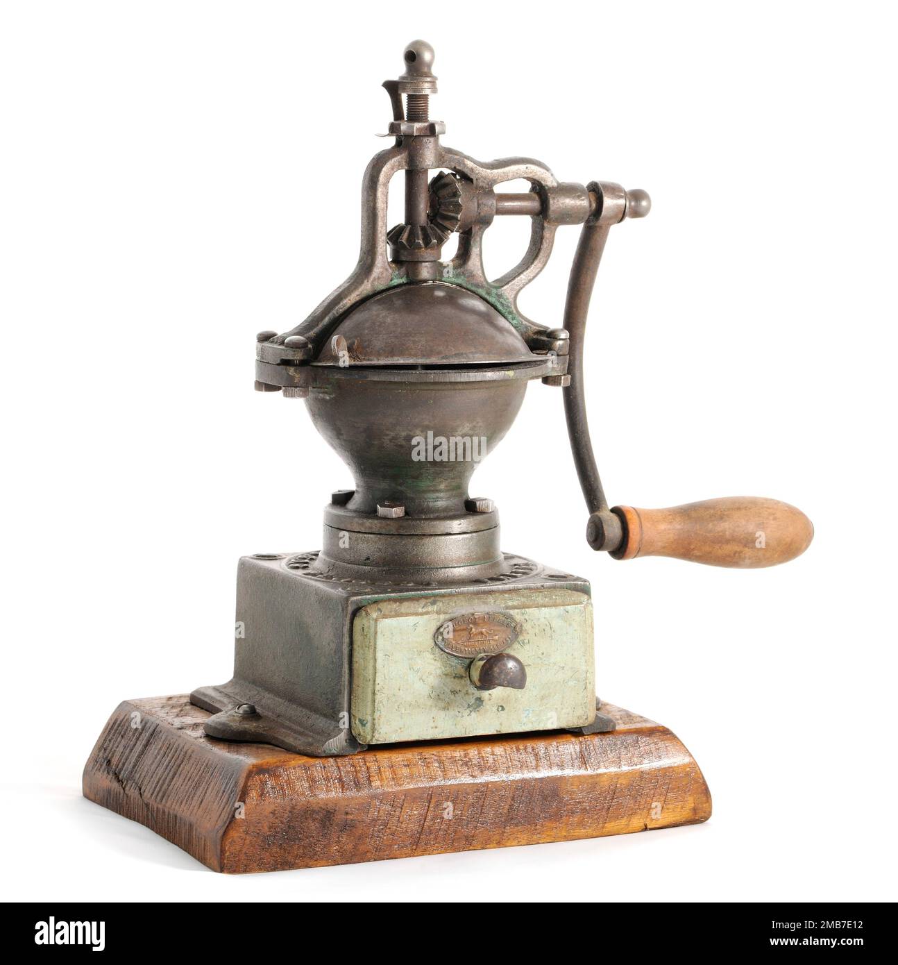 Old Traditional Coffee Mill Stock Photo Alamy