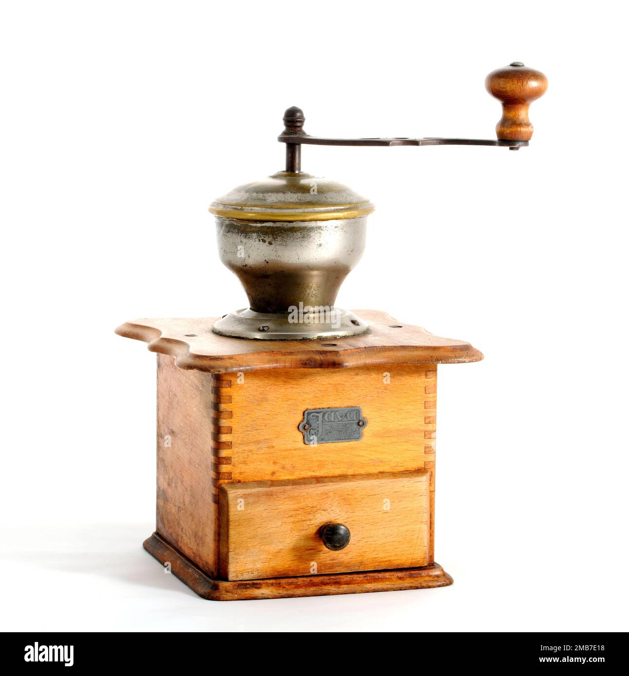 Old Traditional Coffee Mill Stock Photo Alamy