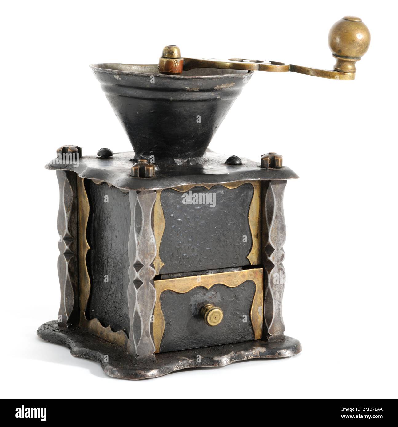 Old Traditional Coffee Mill Stock Photo Alamy