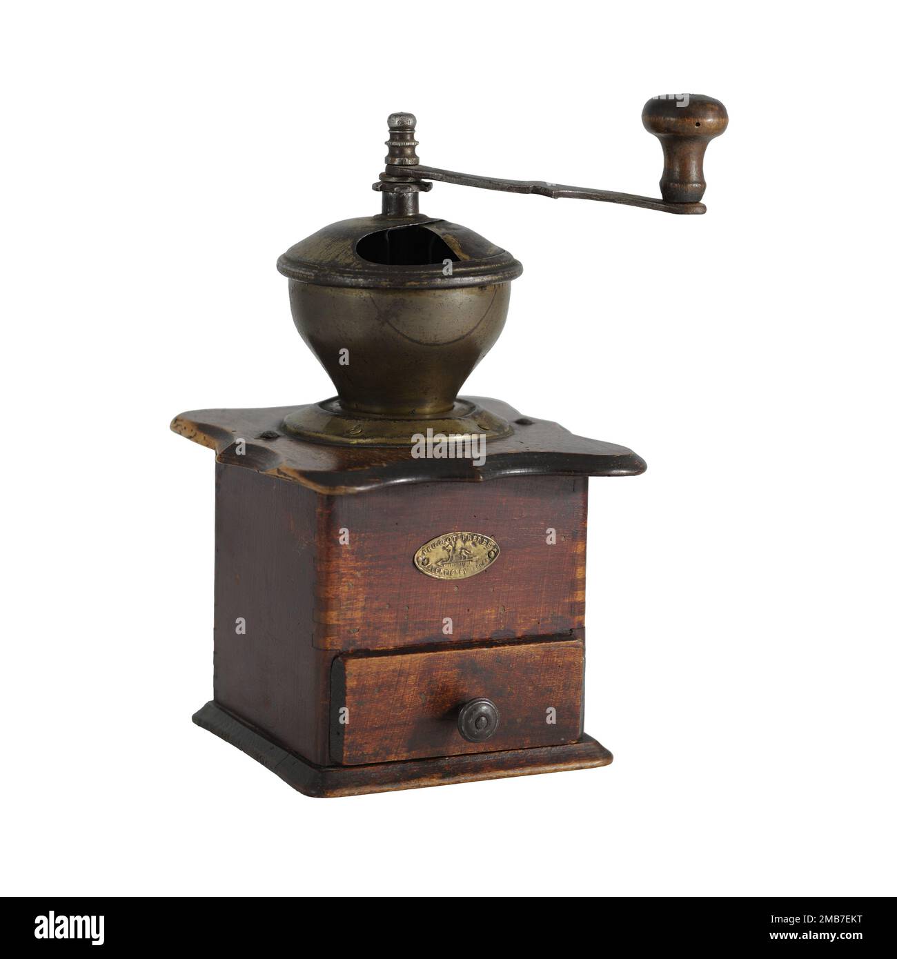 Old Traditional Coffee Mill Stock Photo Alamy