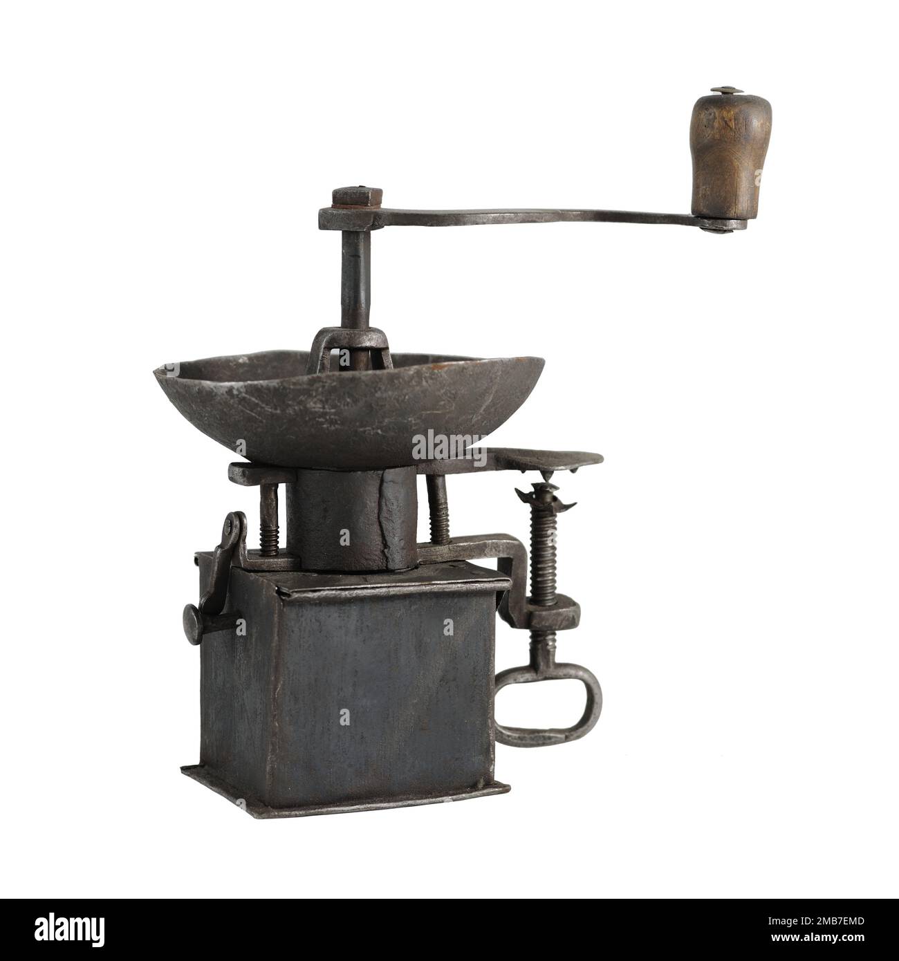 Old Traditional Coffee Mill Stock Photo Alamy