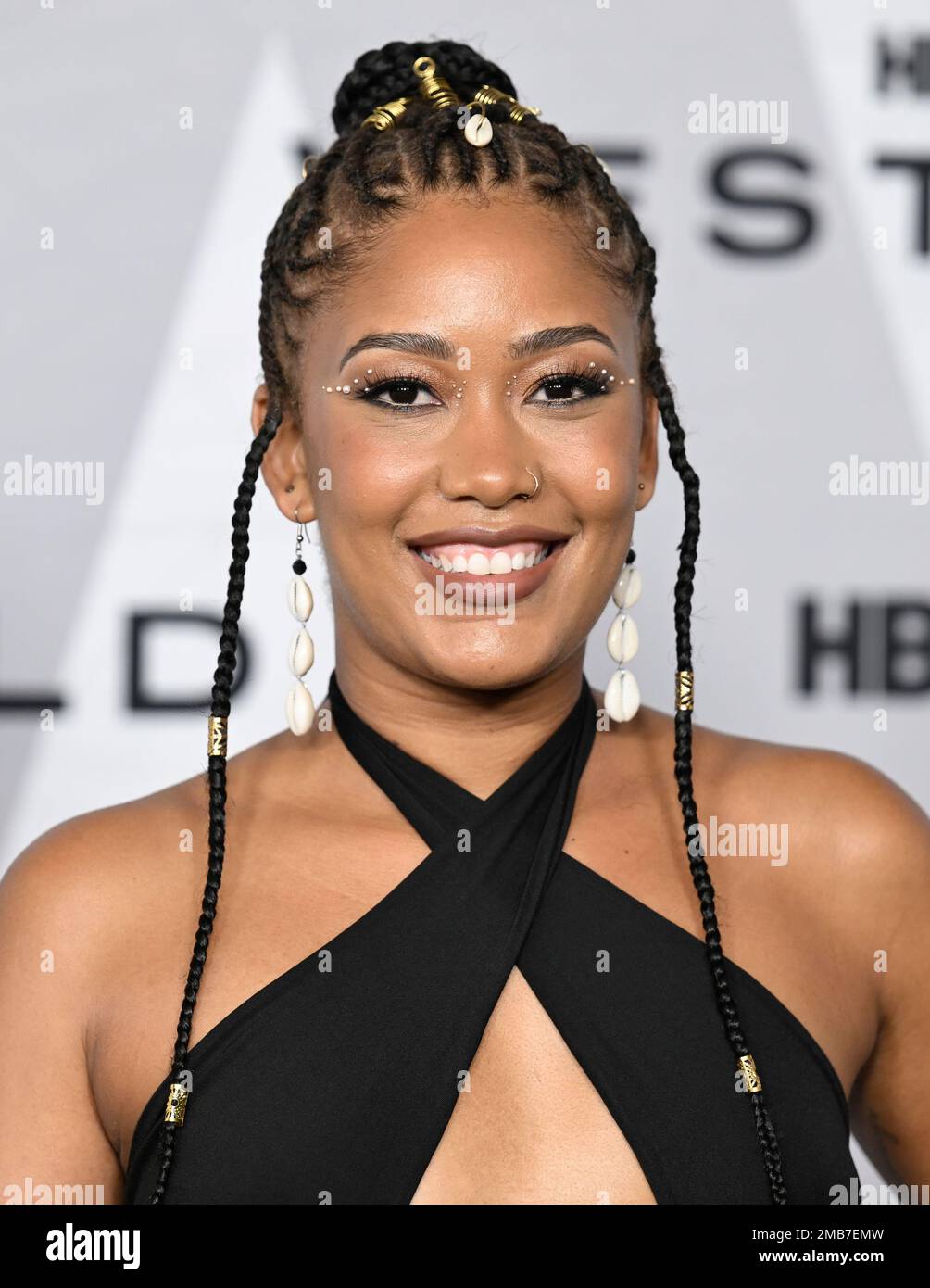 Nozipho McLean attends the premiere of HBO's "Westworld" Season 4 at