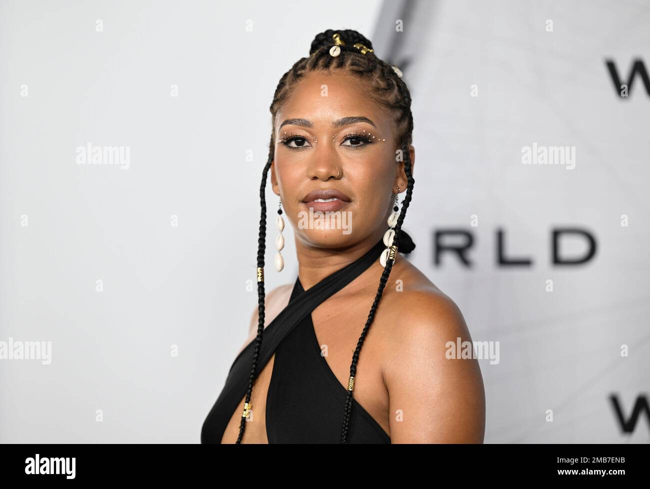 Nozipho McLean attends the premiere of HBO's "Westworld" Season 4 at