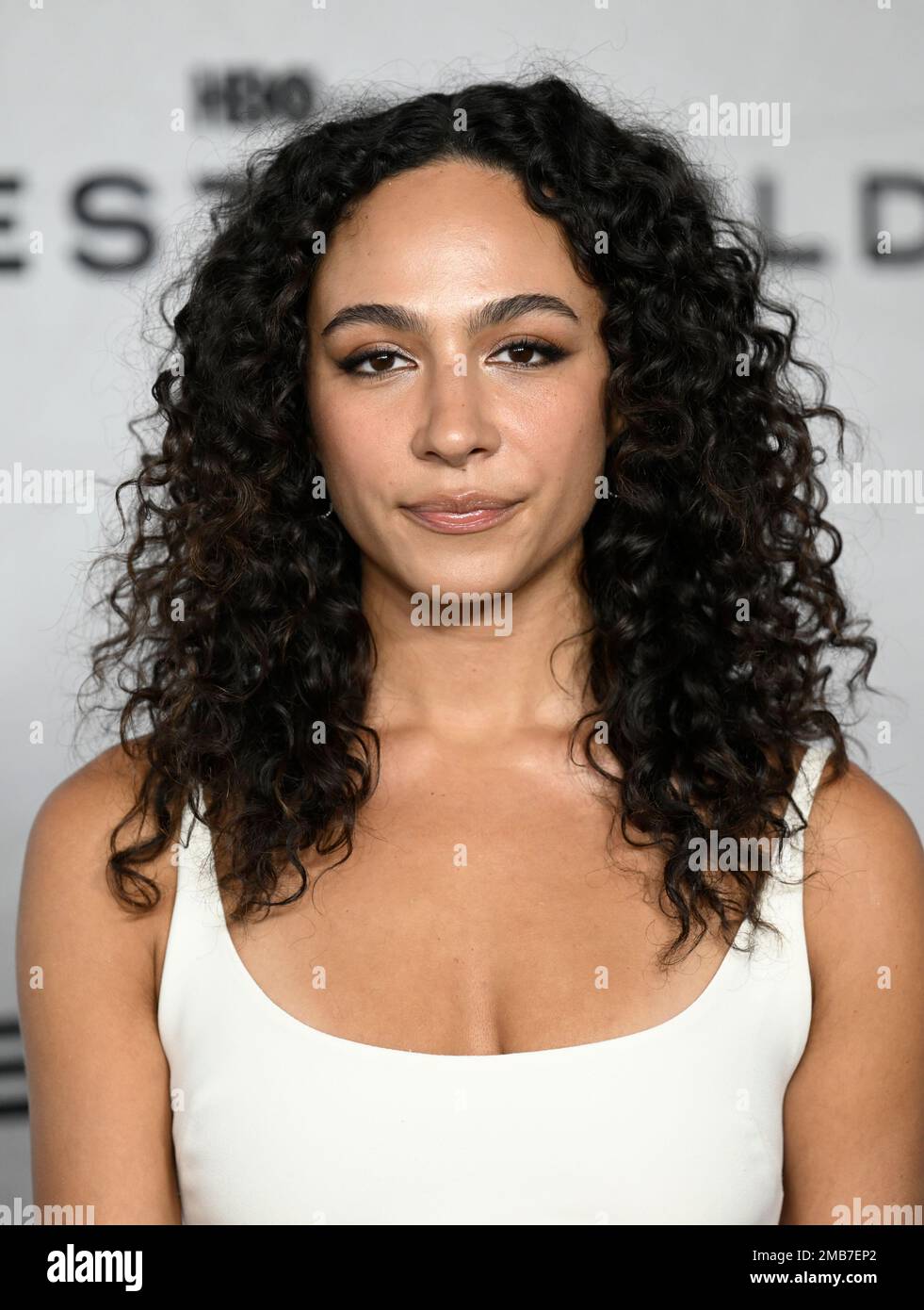 Aurora Perrineau attends the premiere of HBO's "Westworld" Season 4 at