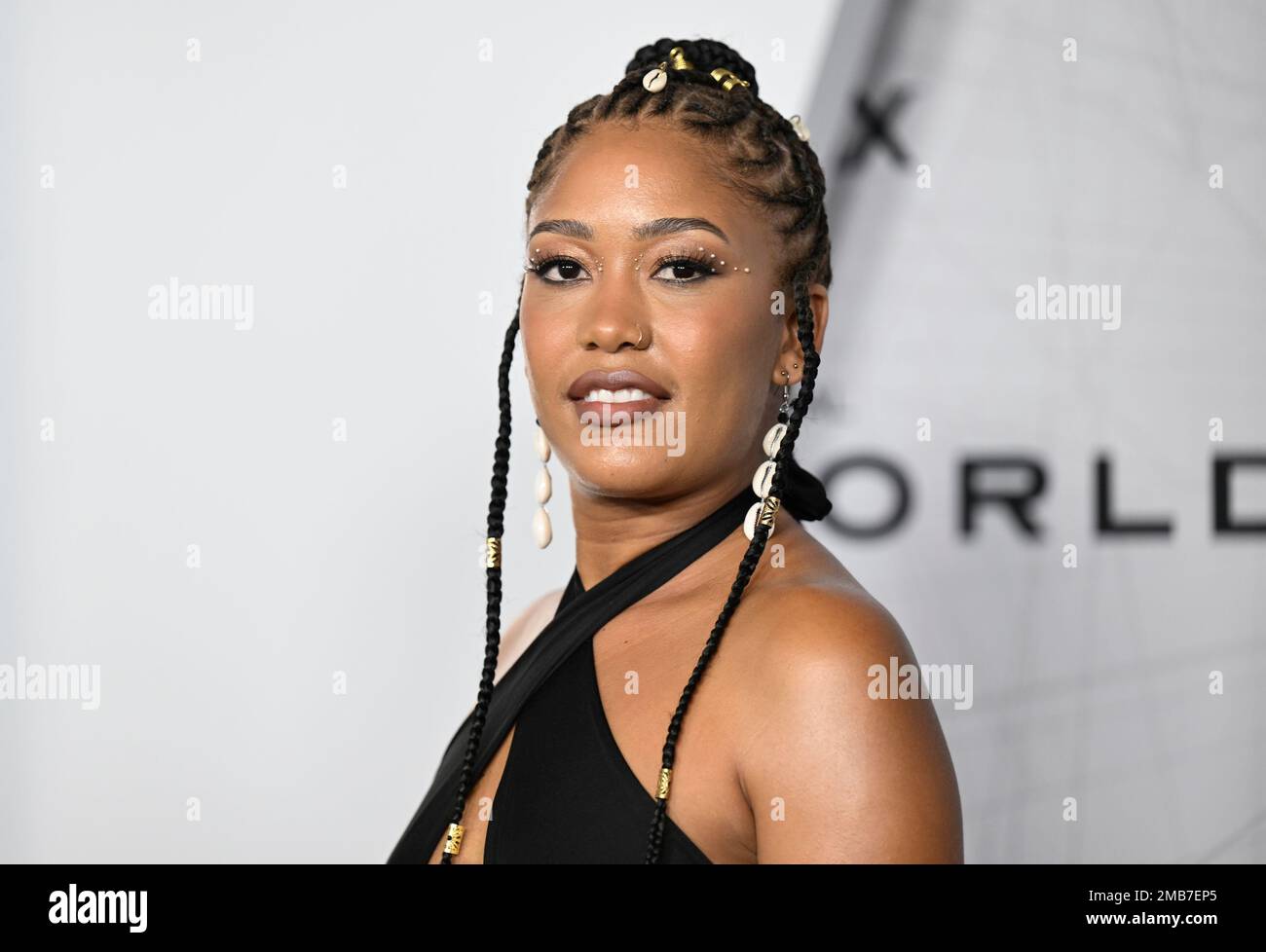 Nozipho McLean attends the premiere of HBO's "Westworld" Season 4 at