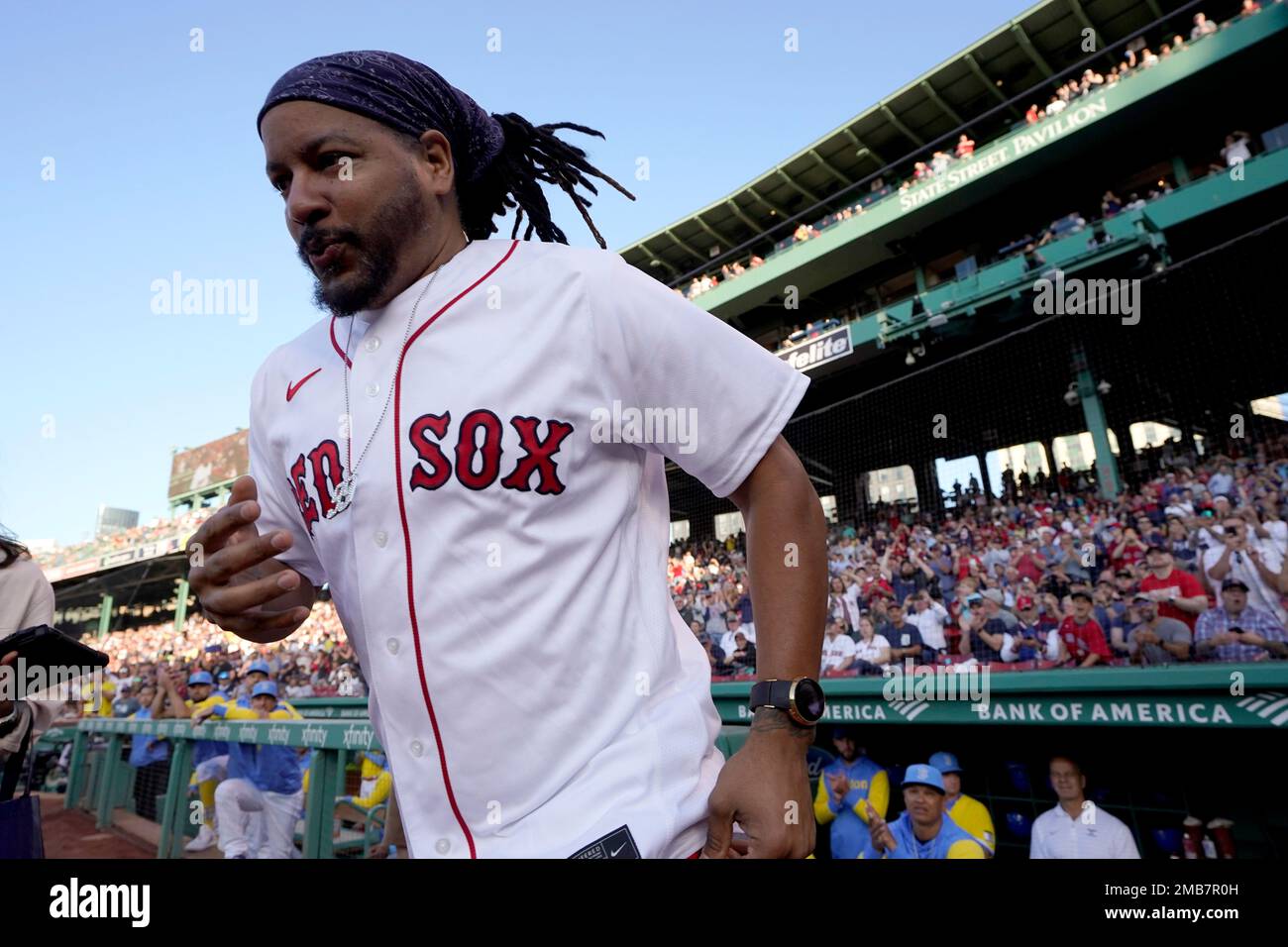 Red Sox on X: A special moment for Manny! OTD in 2004, Manny Ramirez led  his teammates out of the dugout waving a small American flag on his first  full day of