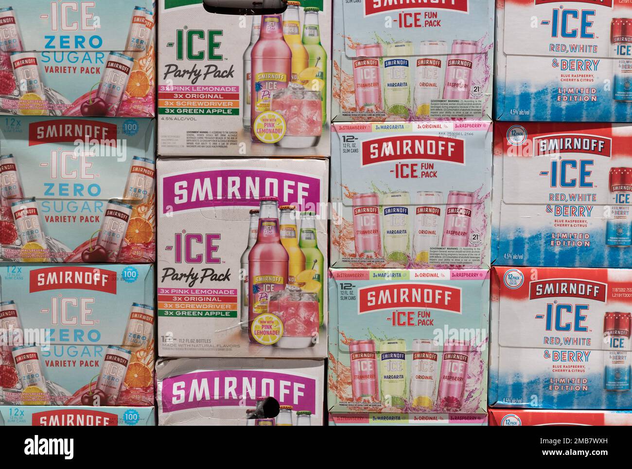 Smirnoff Ice Screwdriver Label