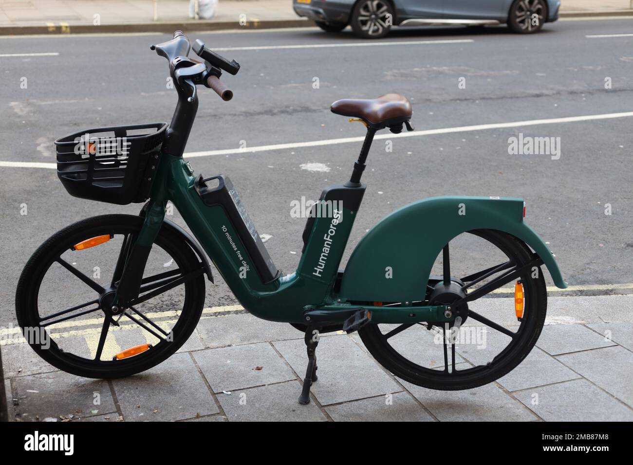 Human forest rental bike. Credit Sinai Noor/Alamy Stock Photo Alamy