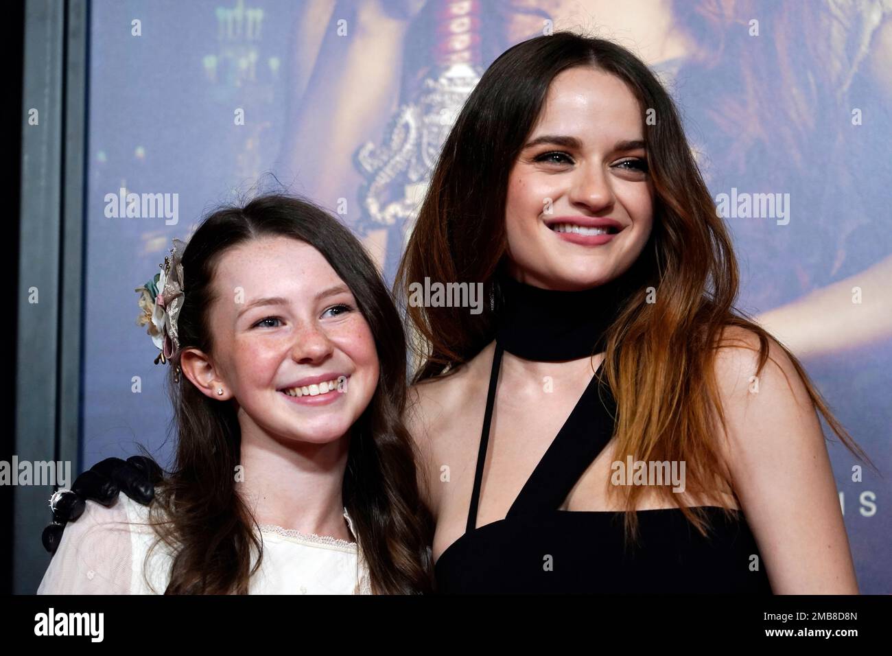 Katelyn Rose Downey, left, and Joey King, cast members in "The Princess