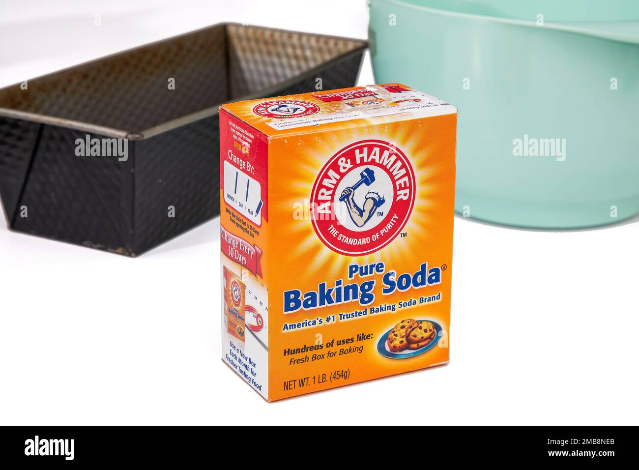 Sodium bicarbonate , commonly known as baking soda, is a chemical