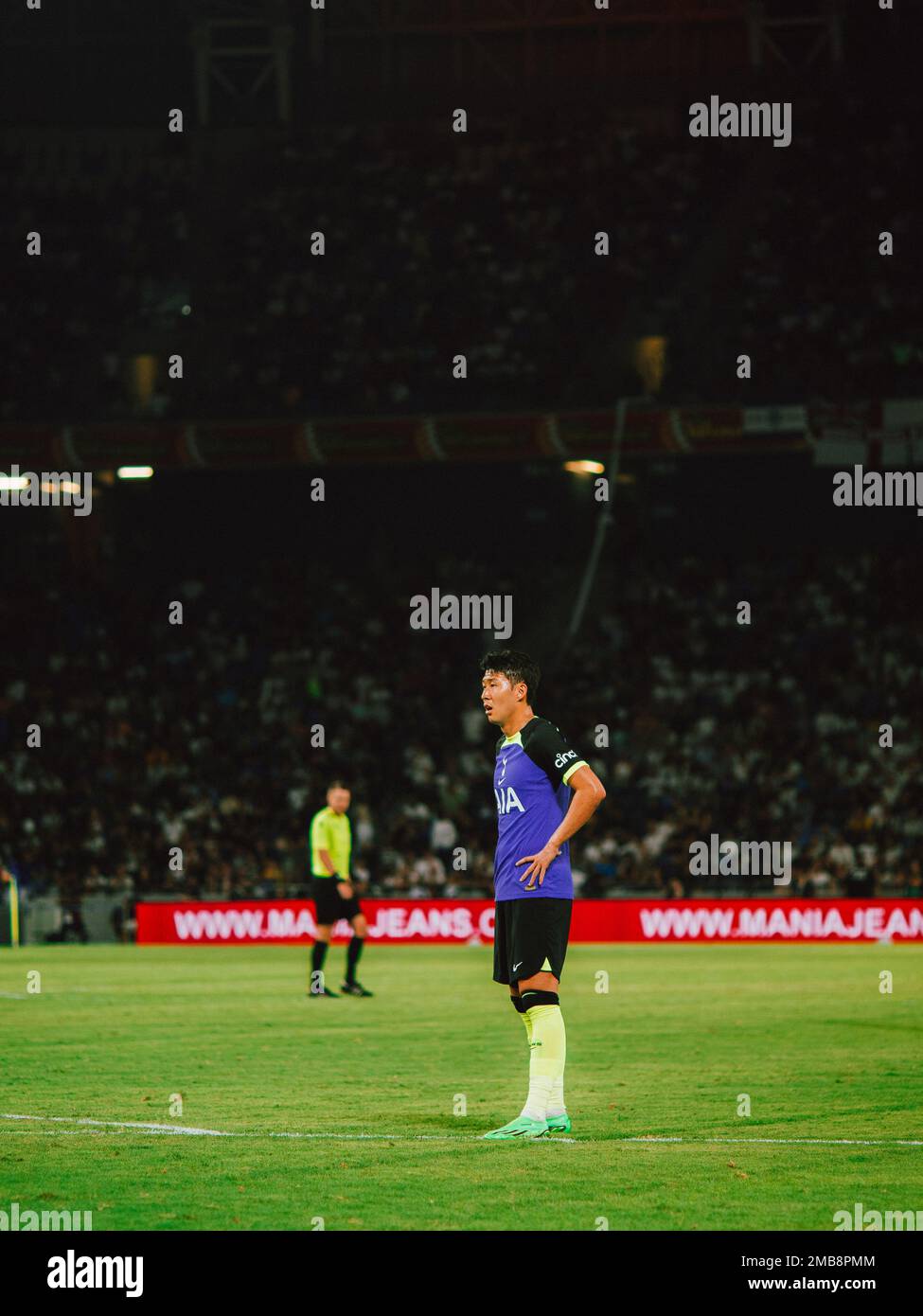 Tottenham Hotspur/Spurs vs Roma FC, Tel Aviv Stock Photo
