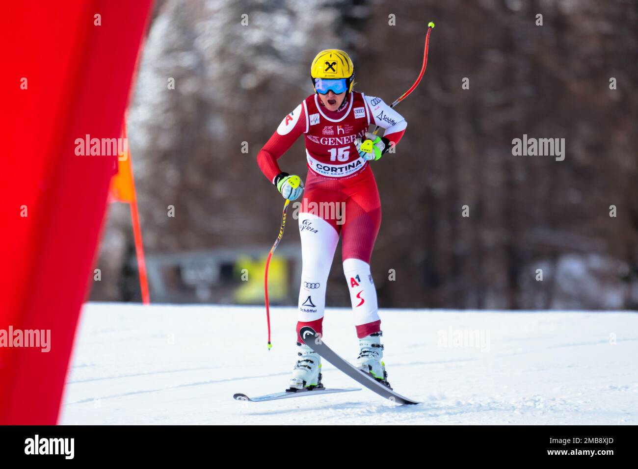 Italy. 20th Jan 2023. ORTLIEB NINA AUT during 2023 Audi FIS Ski