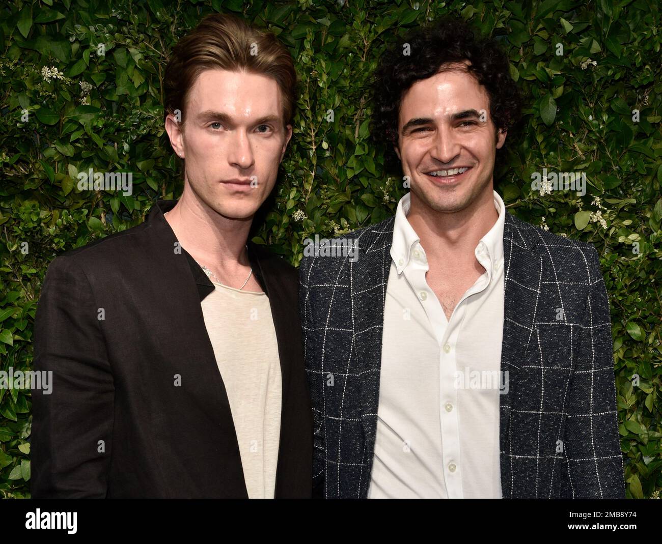 Christopher Niquet, left, and Zac Posen attend the 15th annual Tribeca ...