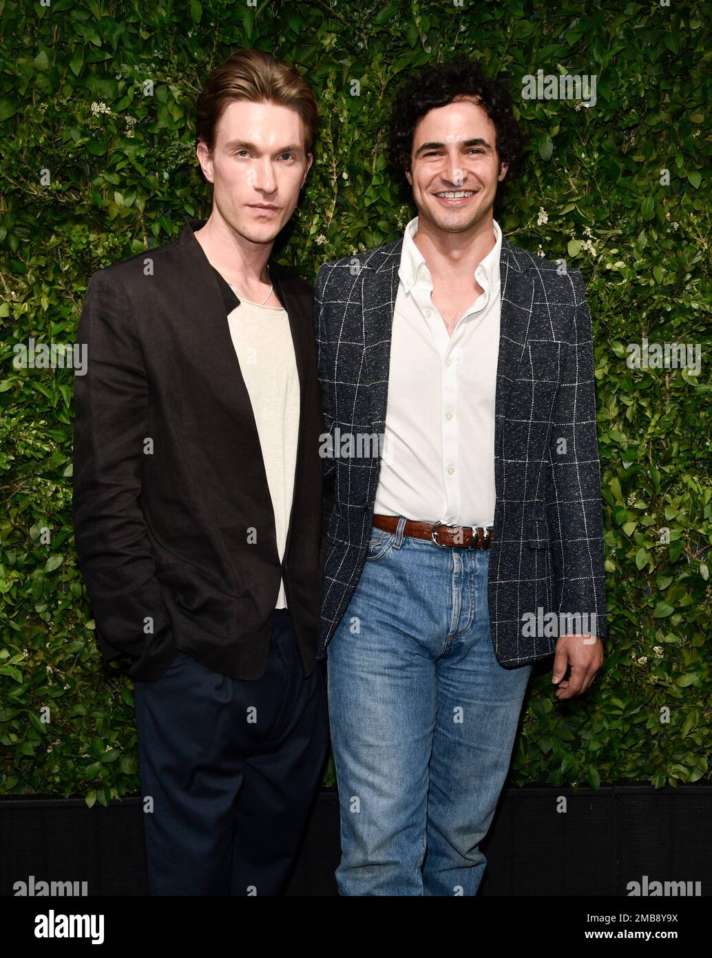 Christopher Niquet, left, and Zac Posen attend the 15th annual Tribeca ...