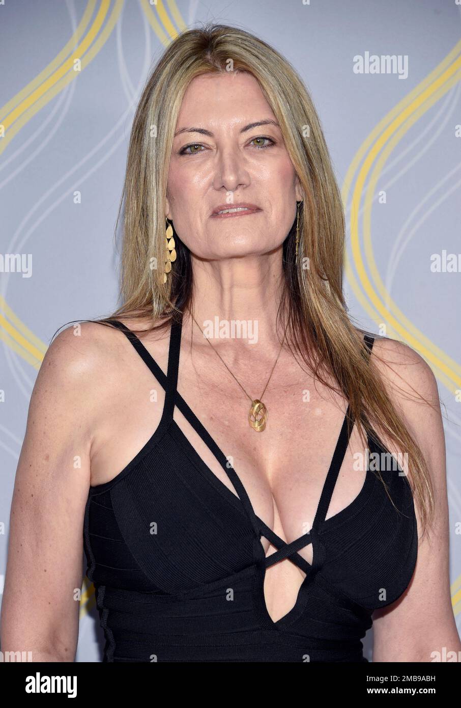 Lia Vollack arrives at the 75th annual Tony Awards on Sunday, June 12