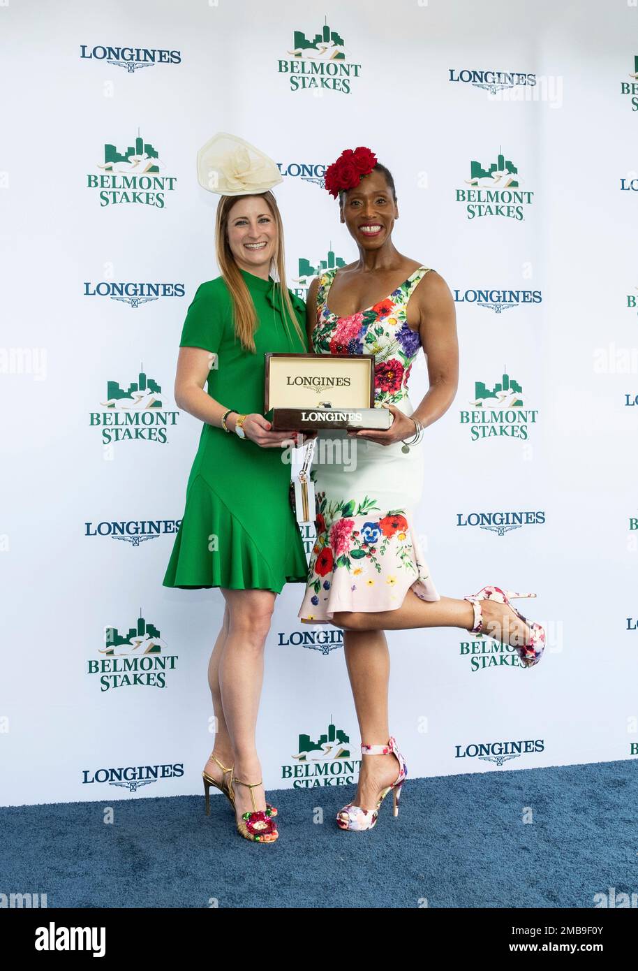 IMAGE DISTRIBUTED FOR LONGINES - Brittany Garcia, left, Longines US ...