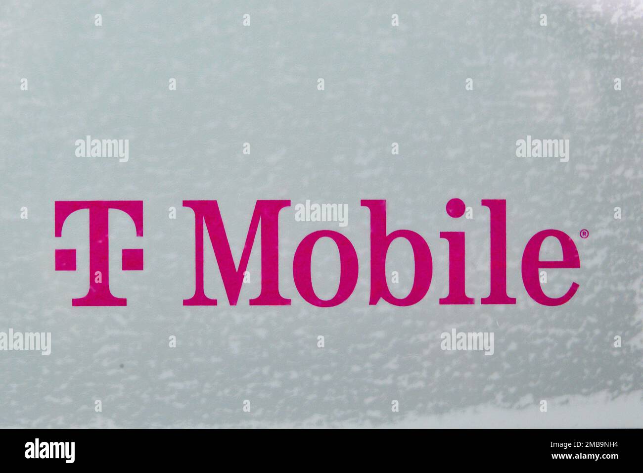 Cedar Falls, IA, USA. 20th Jan, 2023. View TMobile as news of 37 million TMobile accounts