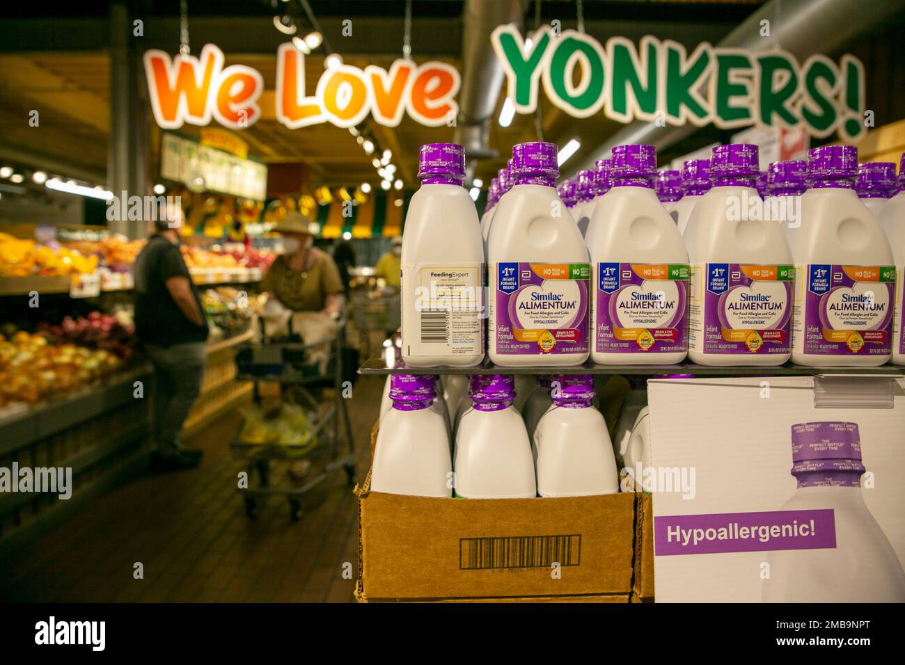 Similac Alimentum Hypoallergenic Infant Formula, imported from Puerto