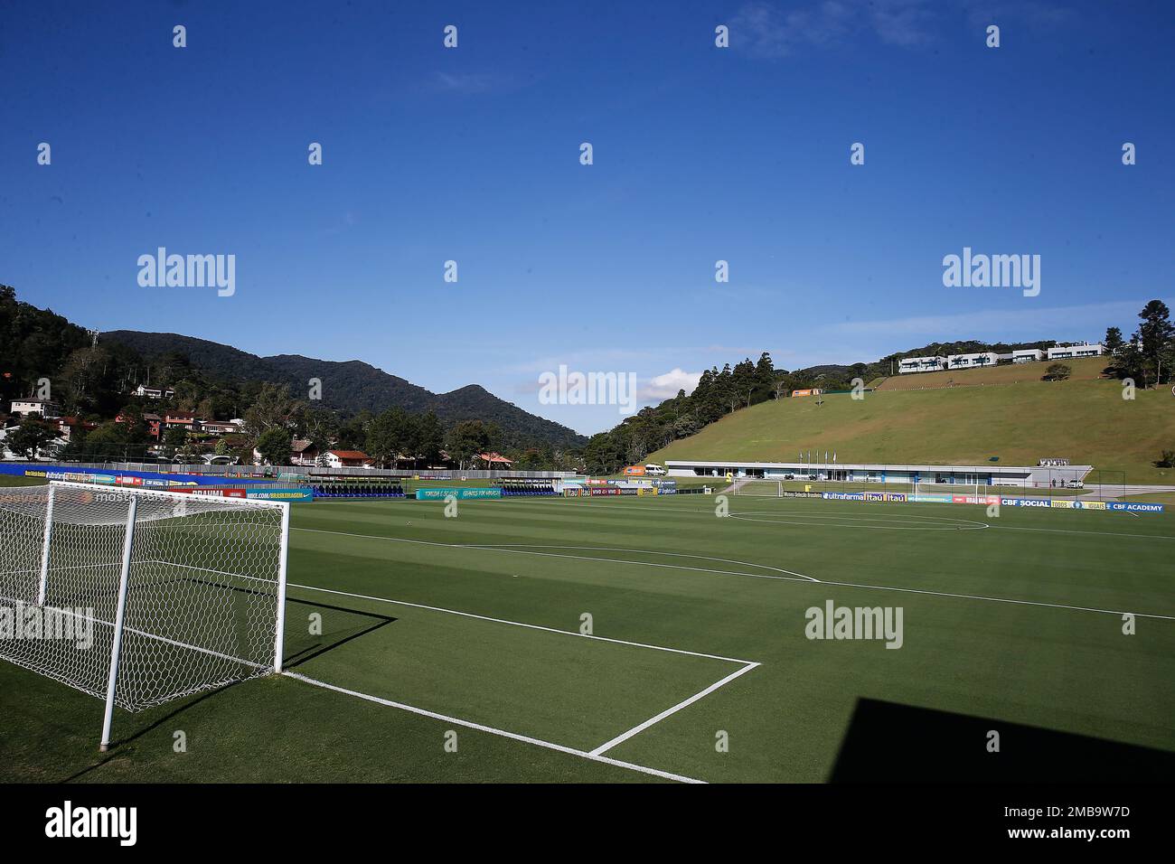 Granja Comary football complex training center of Brazil's national soccer team, managed by the Brazilian Football Confederation  - 05.21.2018 Stock Photo